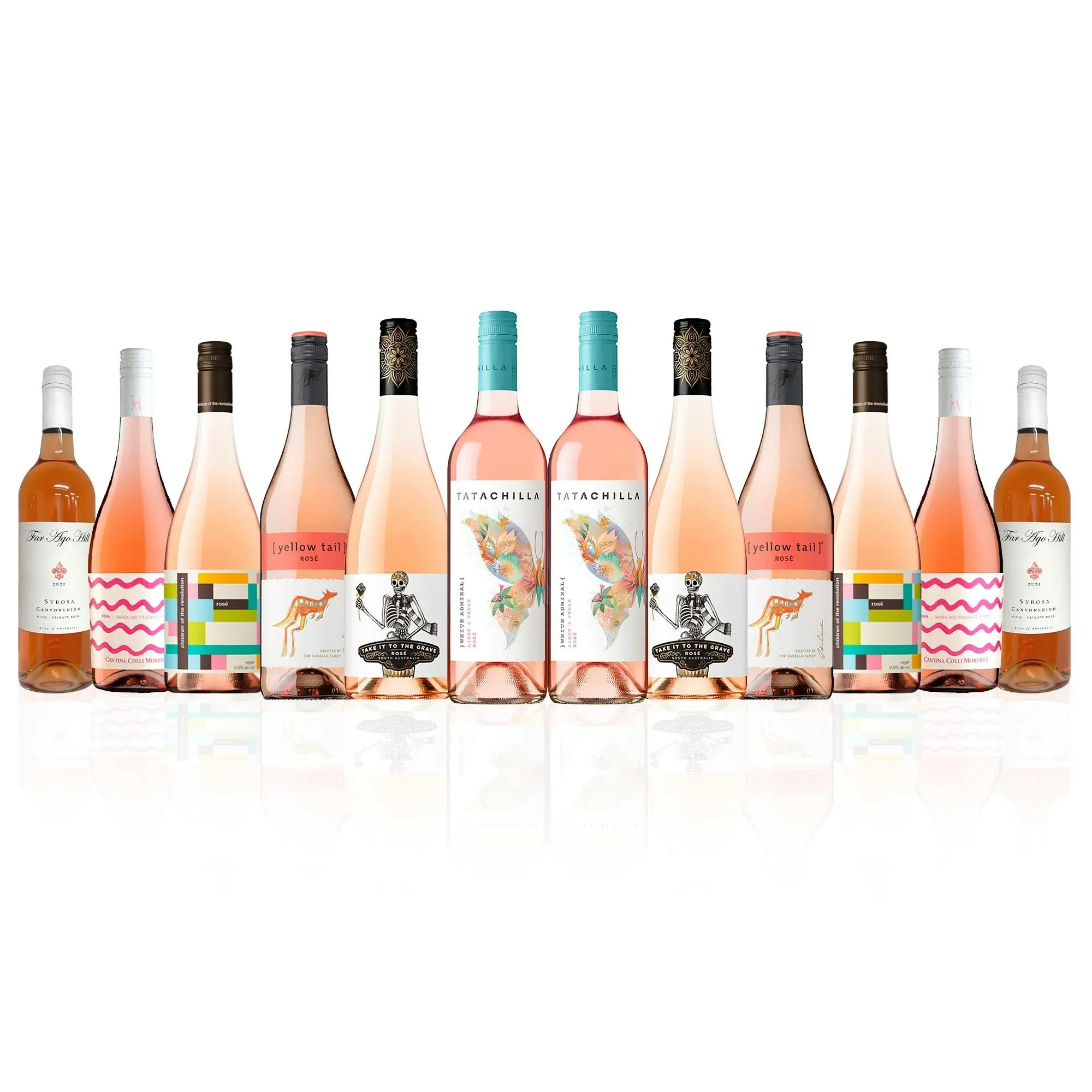 Mixed Cases All The Way Rose Mix 1.0 (12 Bottles)