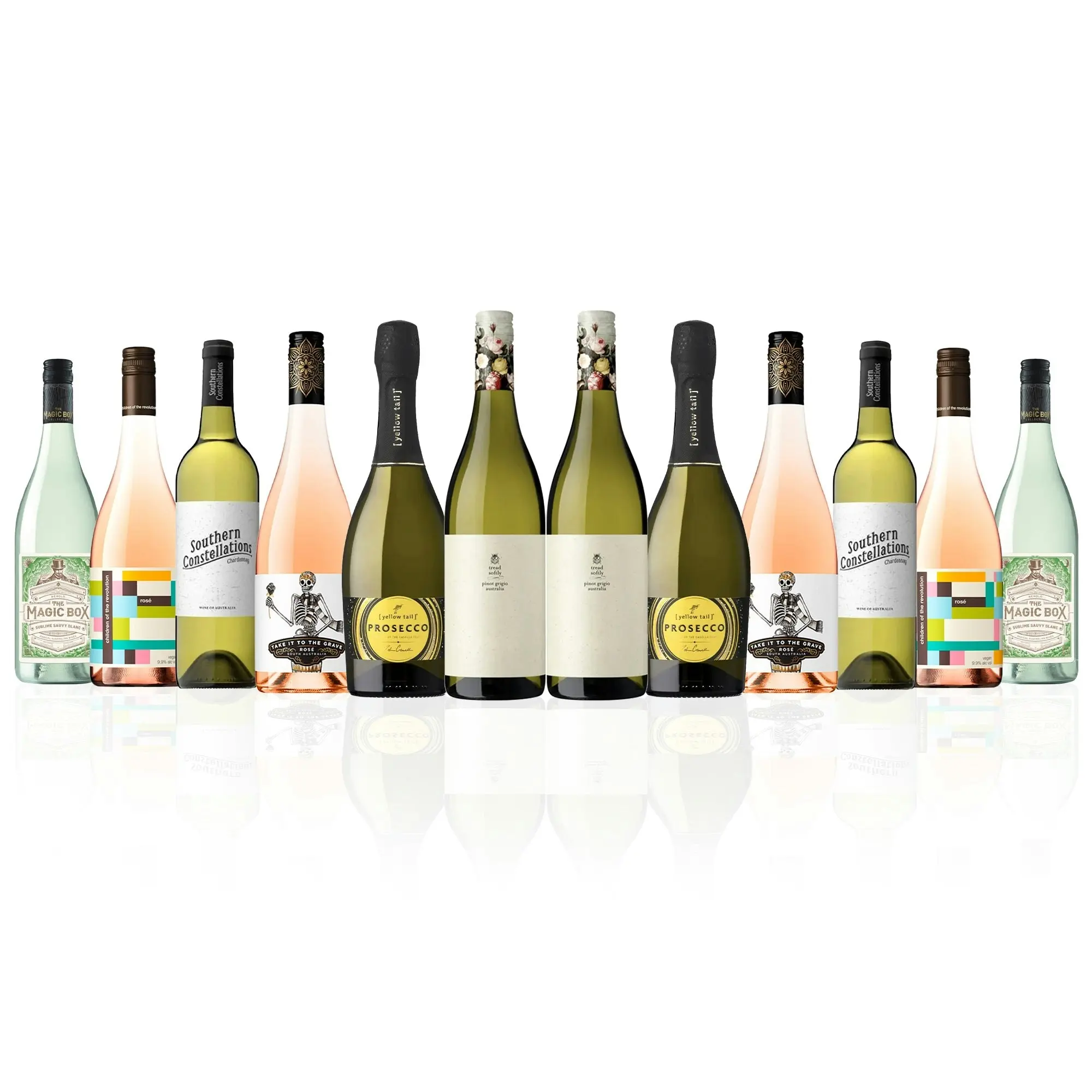 Mixed Cases Light & Bright Mixed Wine Dozen 4.0 (12 Bottles)