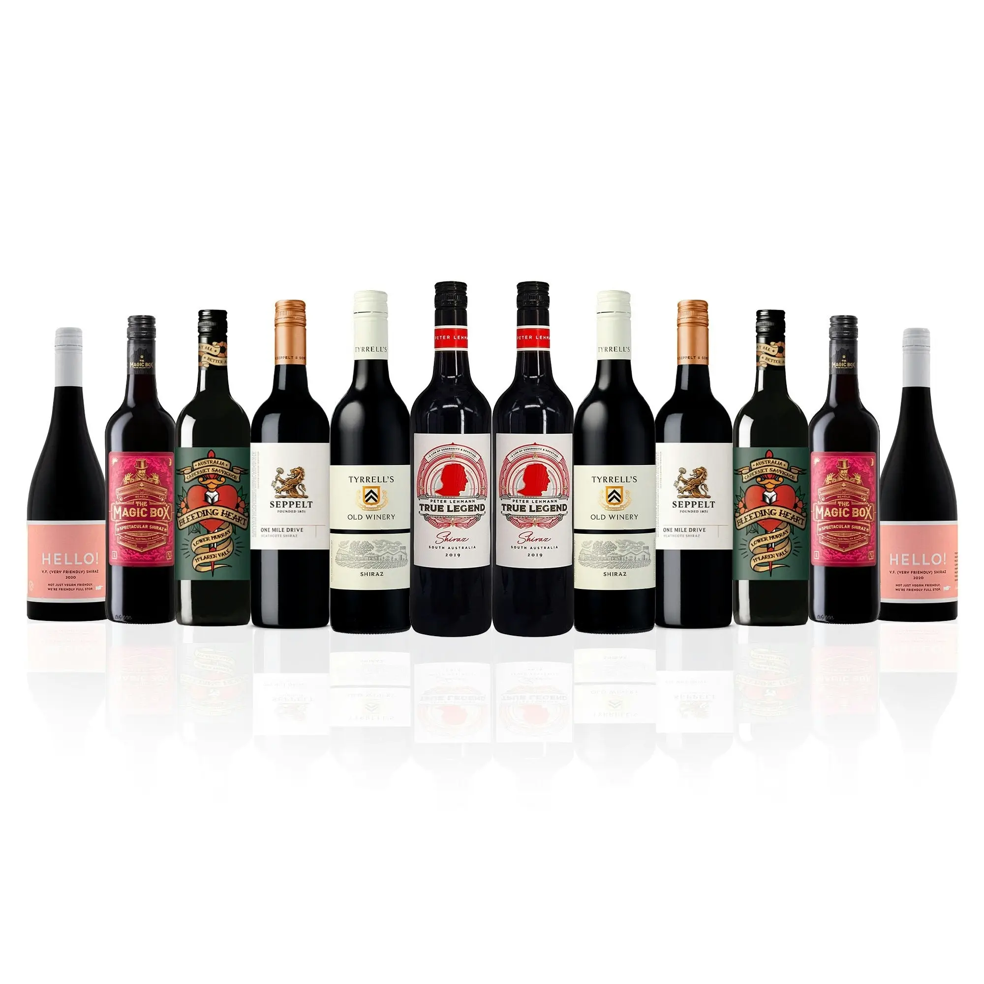 Your Wines Mixed Shiraz Case (12 Bottles)