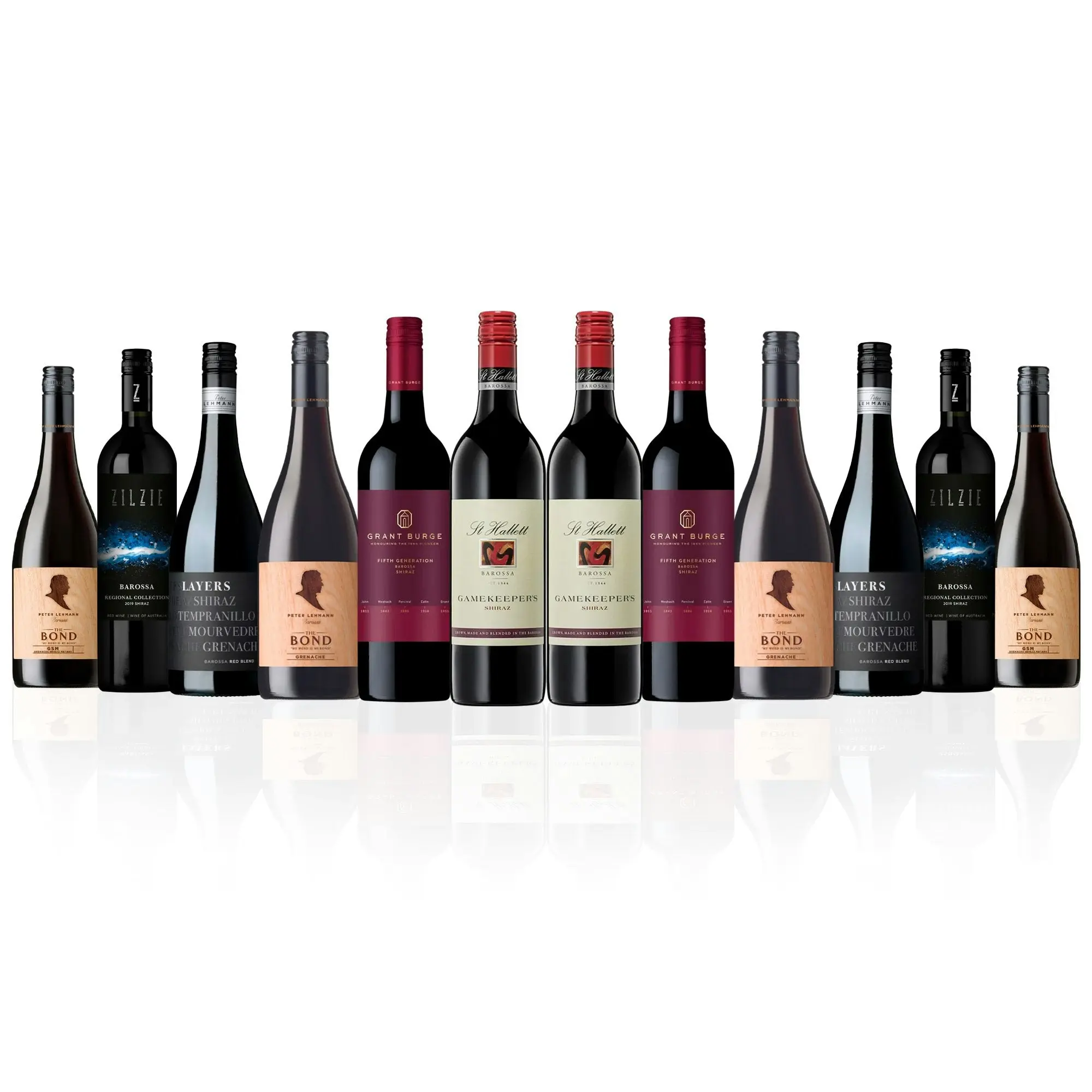 Your Wines Brilliant Barossa Red Mixed Dozen (12 Bottles)