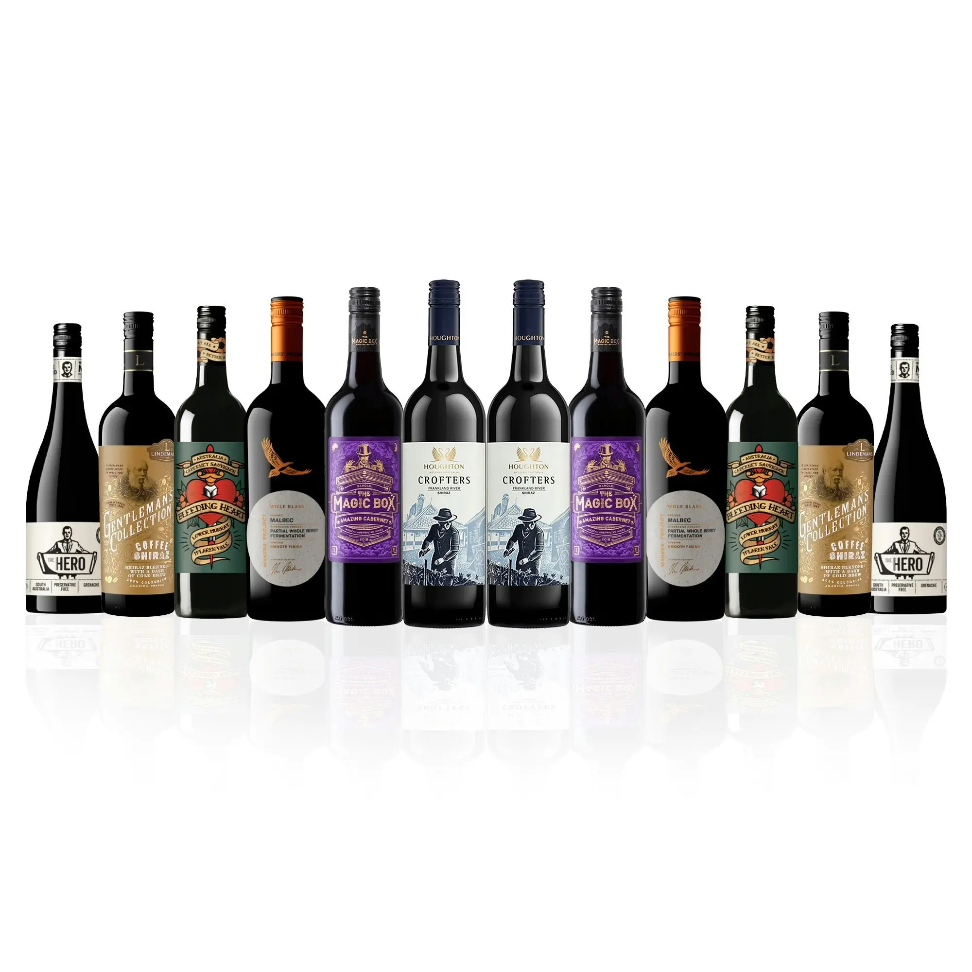 Your Wines Aussie Red Wine Lovers Mix (12 Bottles)