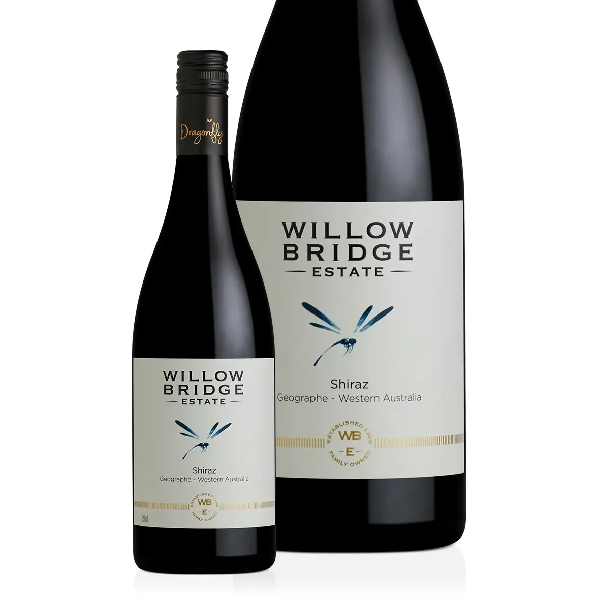 Willow Bridge Dragon Fly Shiraz 2022 (12 Bottles)