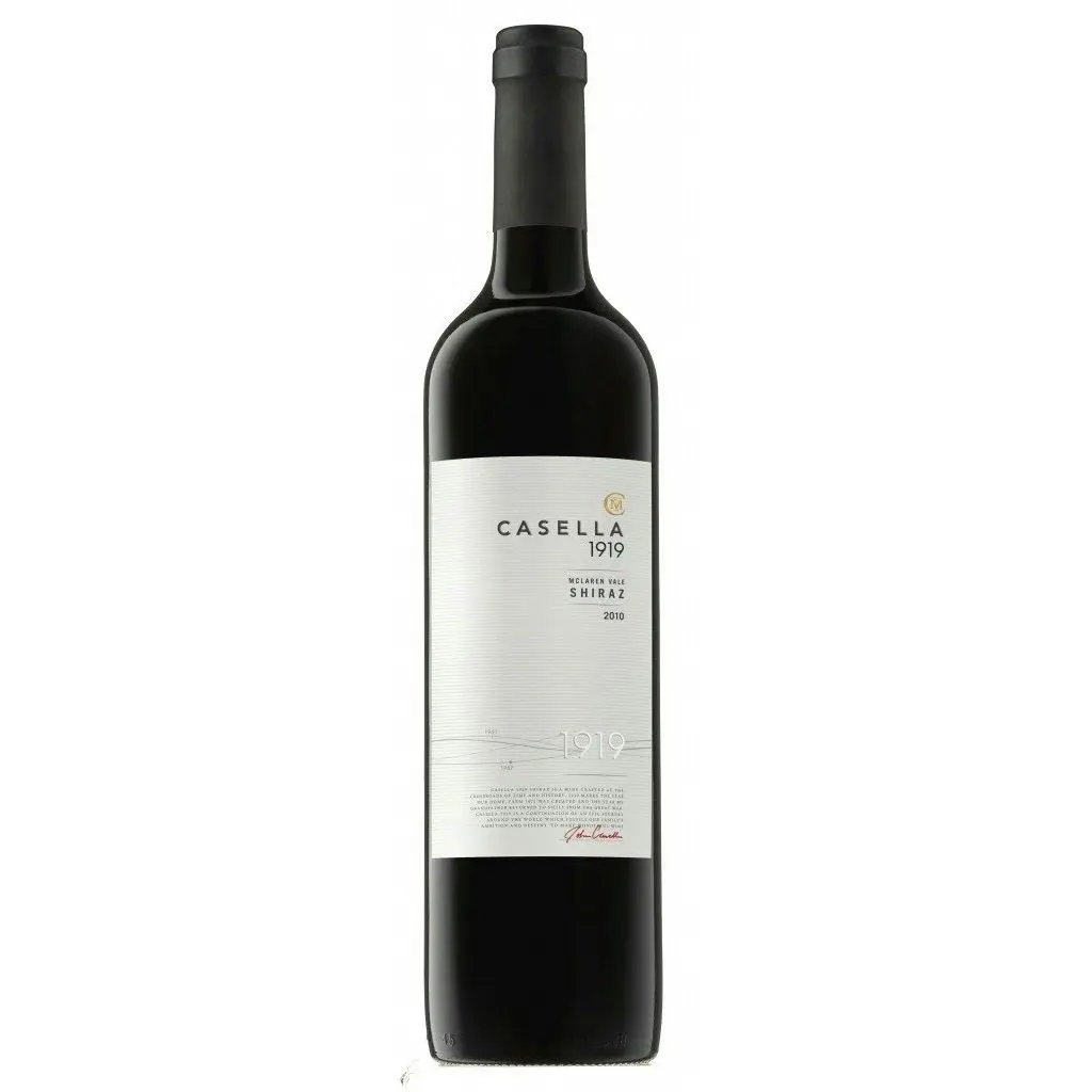 Casella Family Wines 1919 Mclaren Vale Shiraz 2010 (6 Bottles)