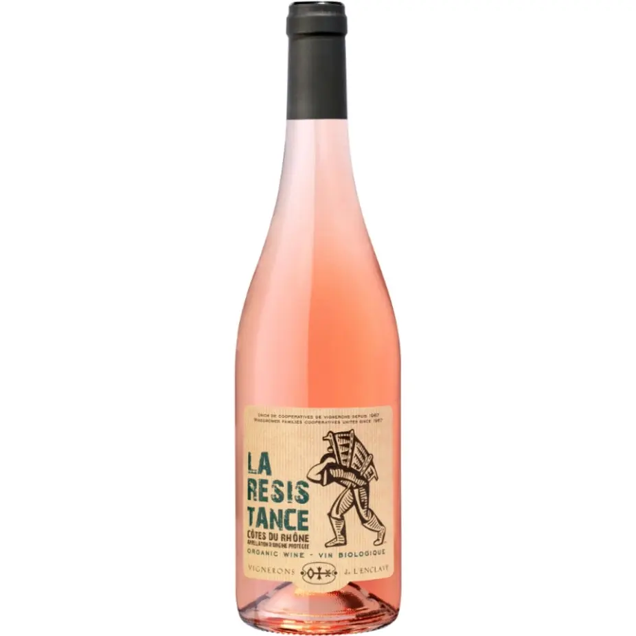 Vignerons de L'Enclave La Resistance Organic Rose 2020  (6x750ml)