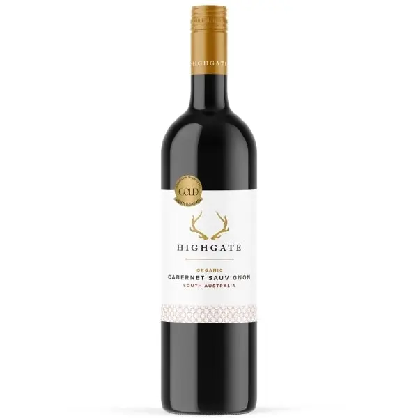 Highgate Estate Highgate Organic Cabernet Sauvignon South Australia 2022  (12x750ml)