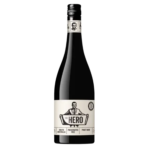 The Hero Australia Pinot Noir Preservative Free Vegan 2023 (12 Bottles)