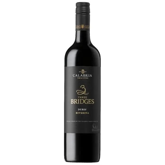 Calabria Family Wines Calabria Three Bridges Durif Riverina 2023 (12 Bottles)