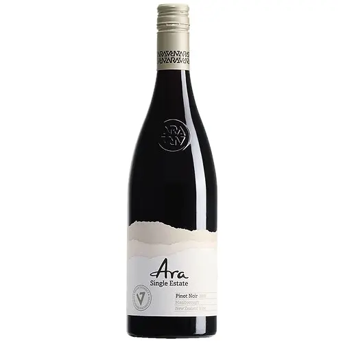 ARA Wines Ara Single Estate Pinot Noir,  Marlborough  2022 (12 Bottles)