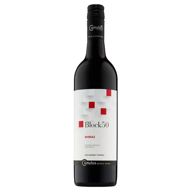 The 50th Parallel Estate Block 50 Shiraz, Central Ranges 2019  (12 Bottles)