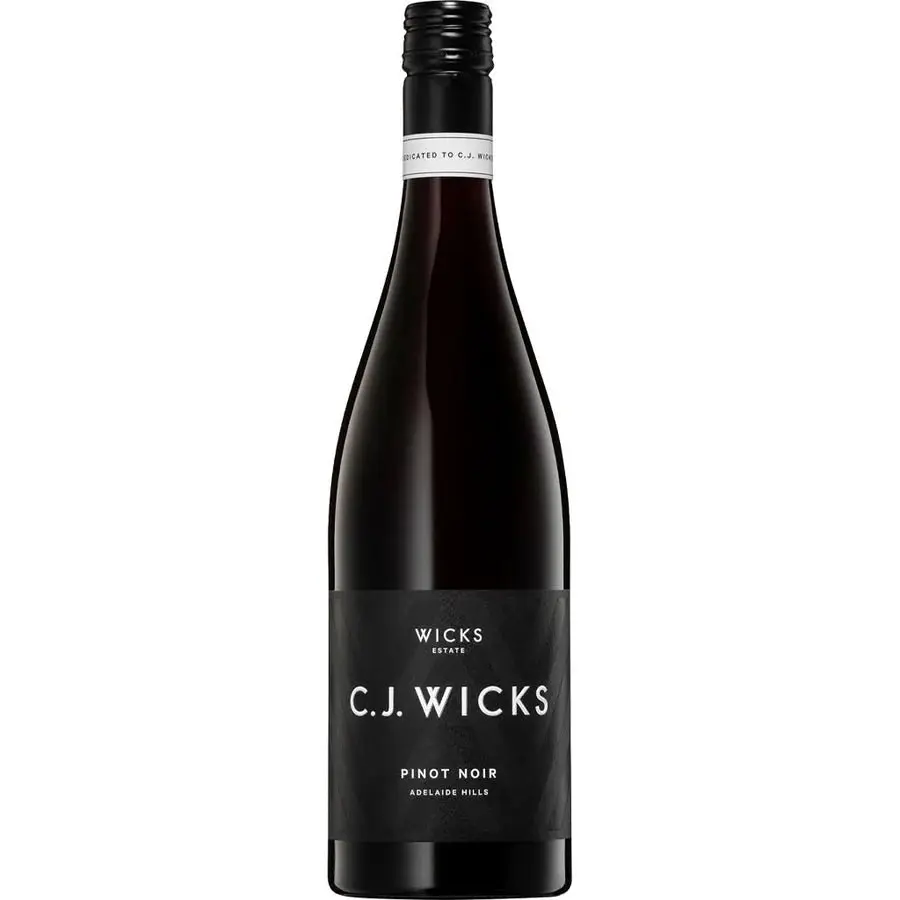 Wicks Estate C.j. Wicks Pinot Noir,  Adelaide Hills 2022 (12 Bottles)