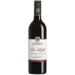 Giesen Pure Light Merlot 6%,  Hawkes Bay 2022 (12 Bottles)