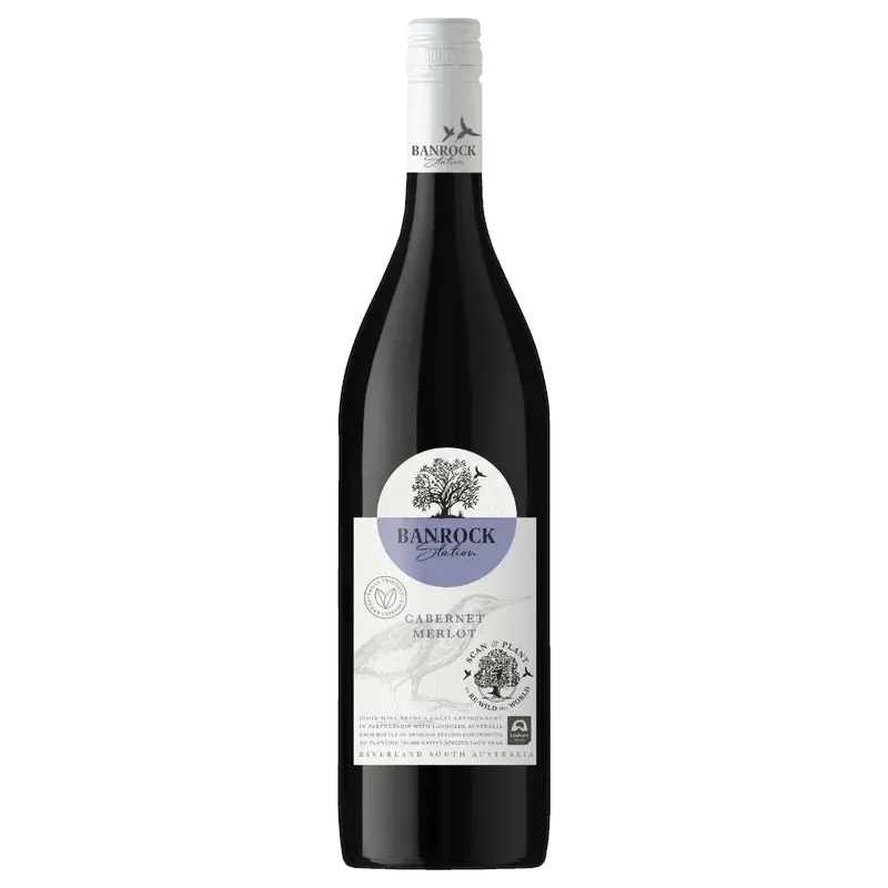 Banrock Station 1l Banrock Cabernet Merlot 2022 1l (12 Bottles)