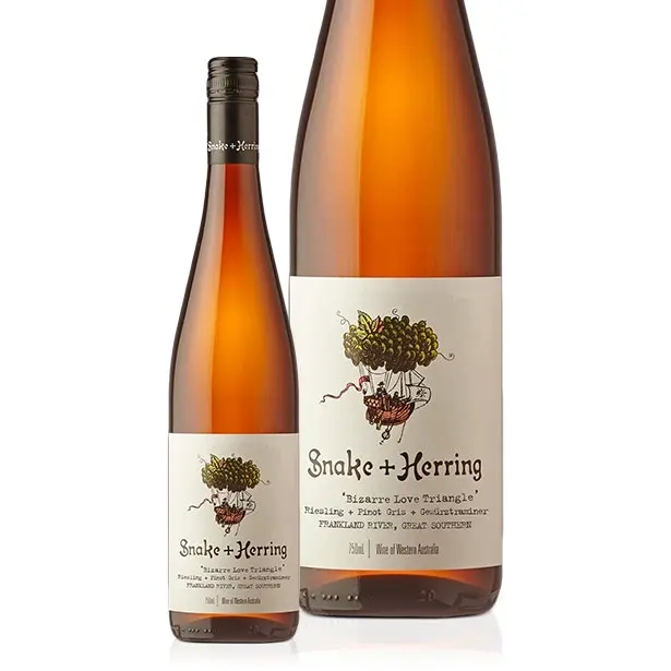 Snake & Herring Bizarre Love Triangle Pinot Gris Gew Rztraminer Riesling 2021 (6 Bottles)