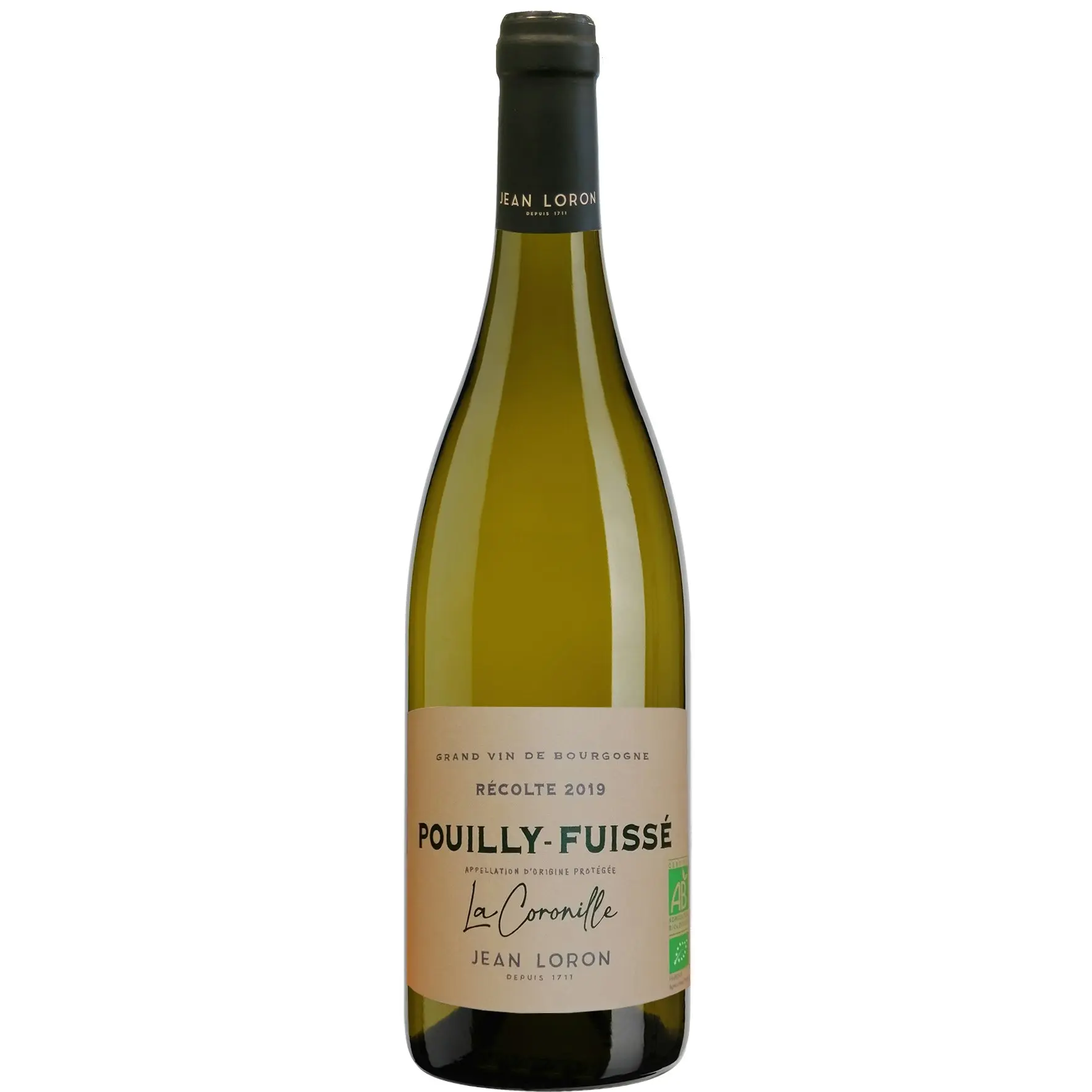 Maison Jean Loron Pouilly Fuisse Bio 'la Coronile' 2019   (6x750ml)