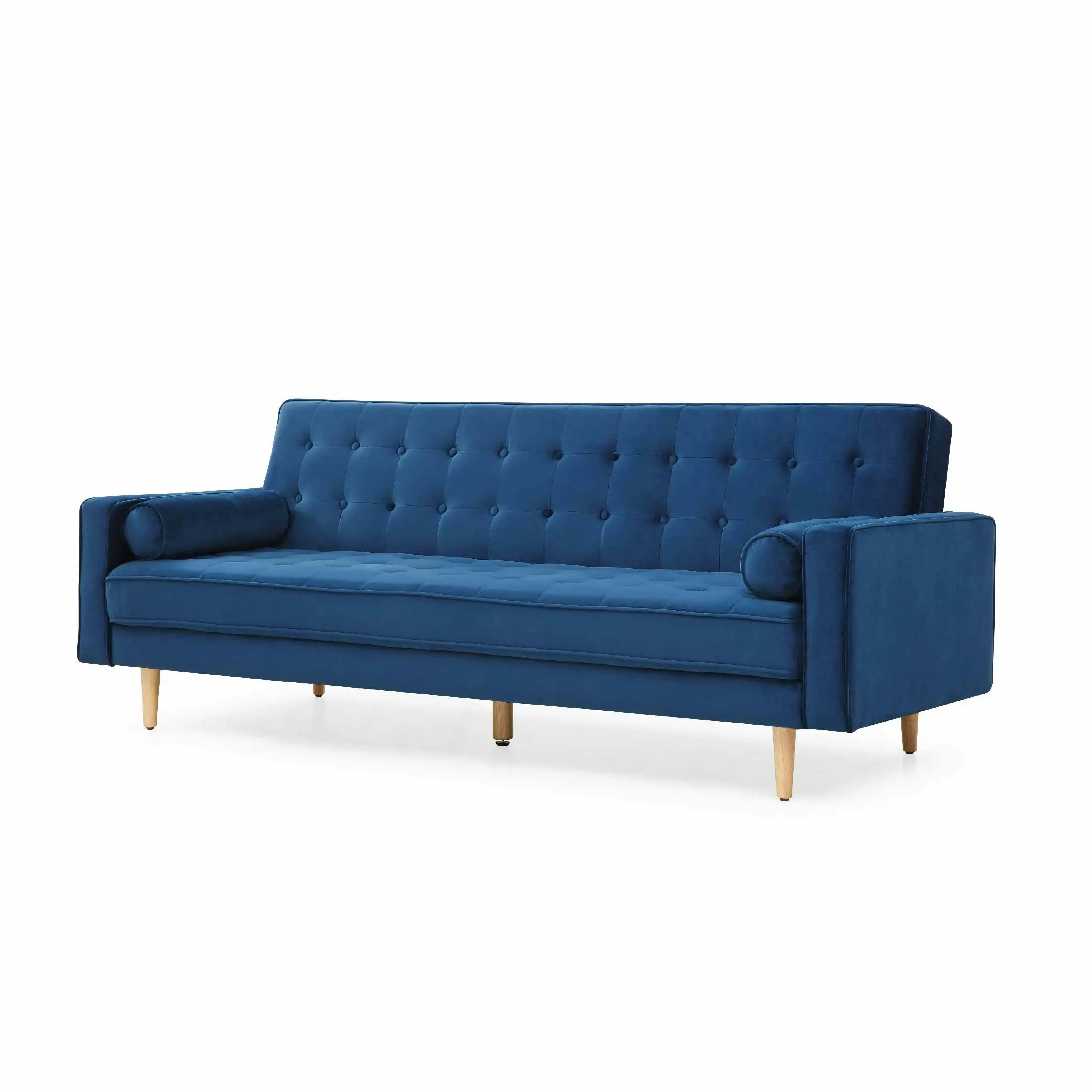 Sofia sofa bed SP068 - Velvet Blue