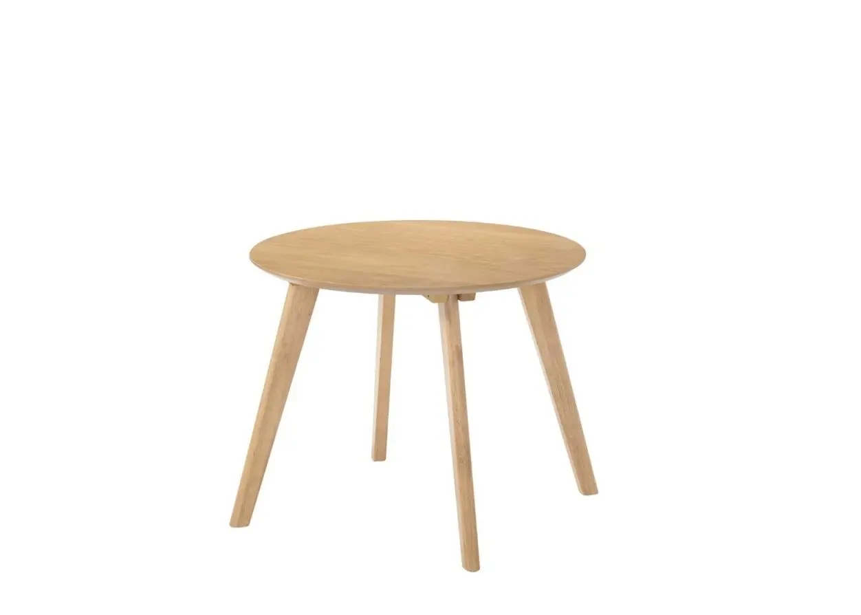 Angela End Table - Natural Oak