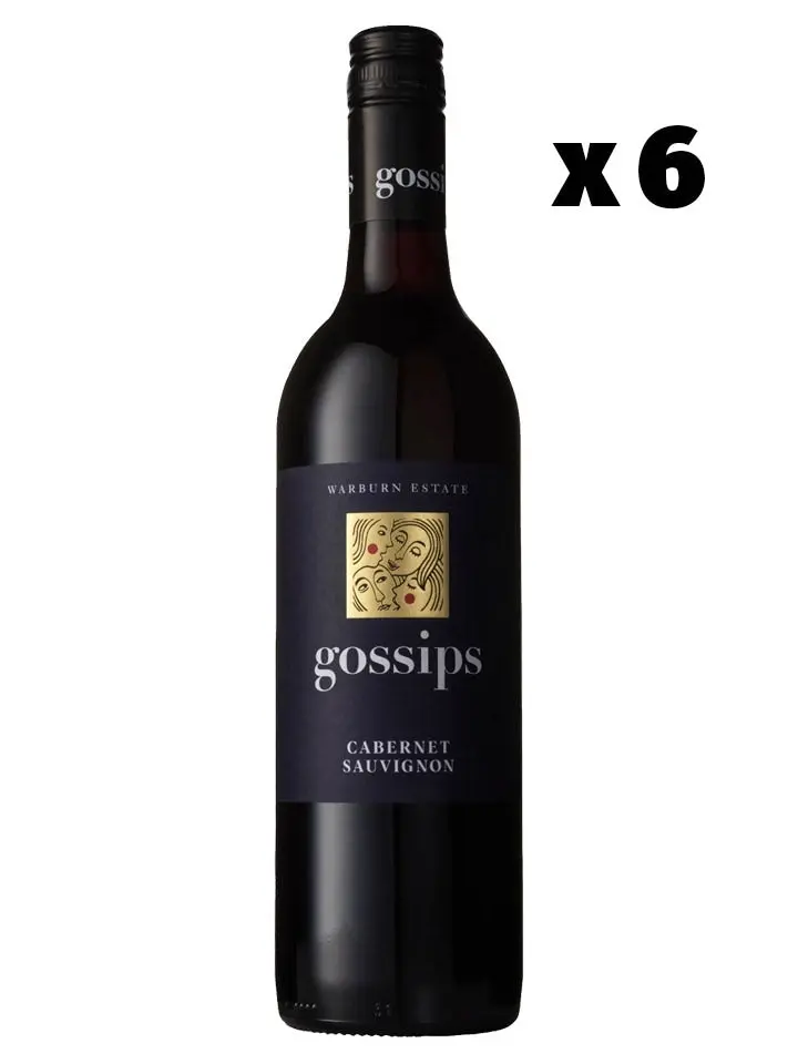 Gossips Cabernet Sauvignon Red Wine Case 6 X 750ml