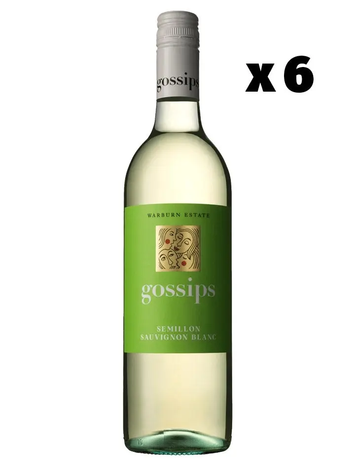 Gossips Semillon Sauvignon Blanc White Wine Case 6 X 750ml