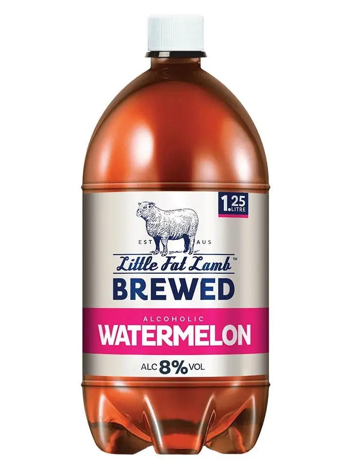 Little Fat Lamb Brewed Alcoholic Watermelon Cider 1.25l