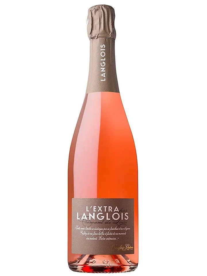 Langlois-Chateau Cremant De Loire L Extra Rose Par Langlois Sparkling Dry Rose 750ml