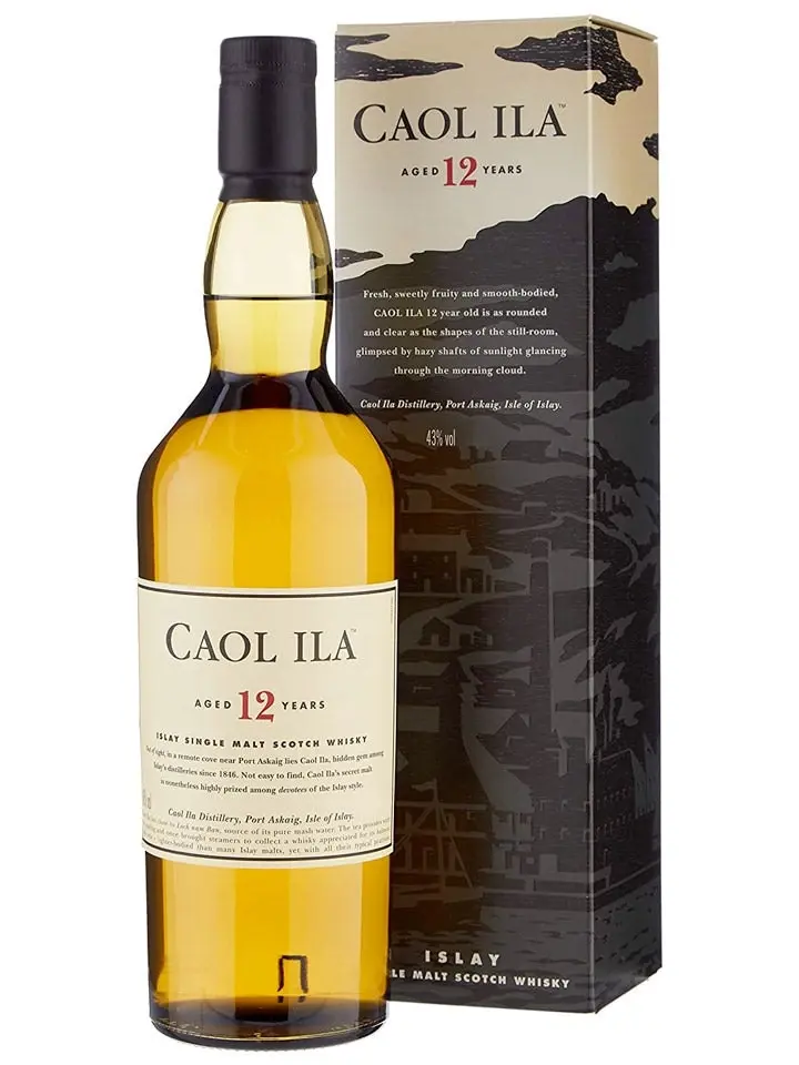 Caol Ila 12 Year Old Single Malt Scotch Whisky 1l