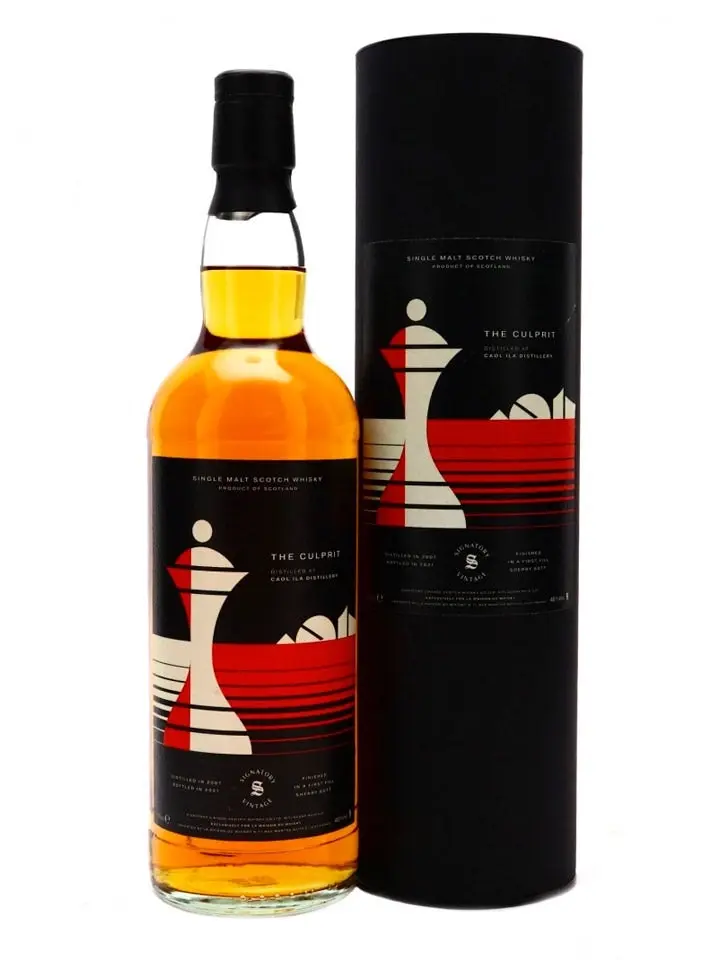 Caol Ila 2007 The Culprit Chess Investigation Series Single Malt Scotch Whisky 700ml