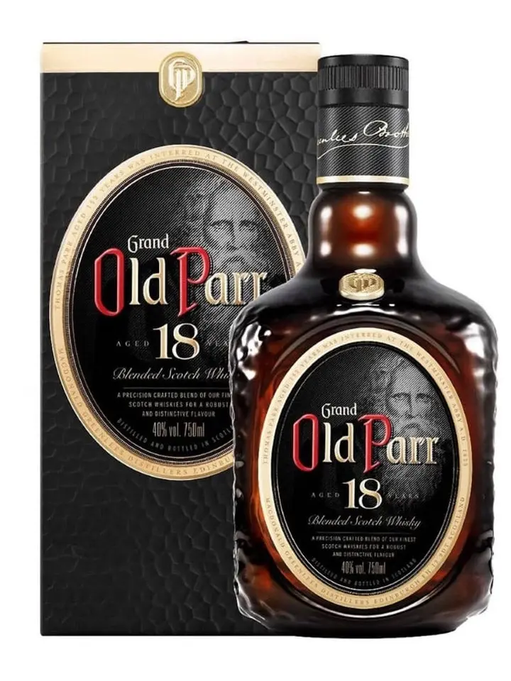 Grand Old Parr 18 Year Old Blended Scotch Whisky 750ml