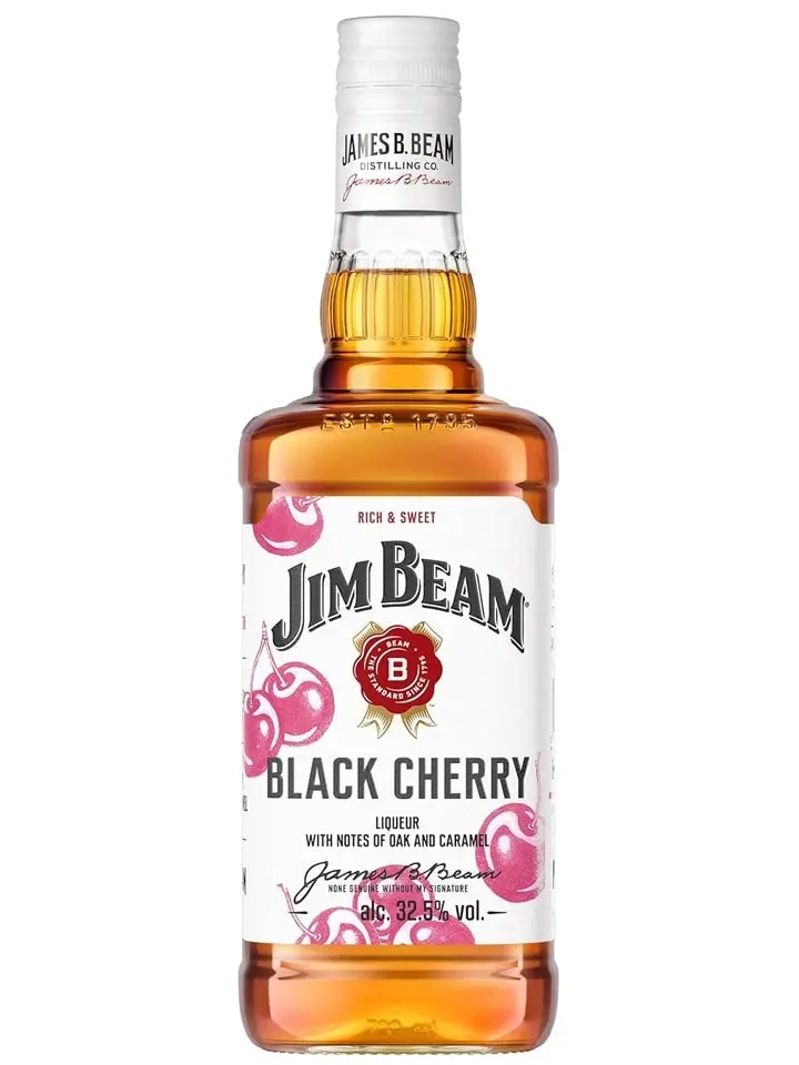 Jim Beam Red Stag Black Cherry Kentucky Bourbon Whiskey Liqueur 1l