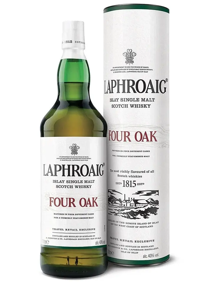 Laphroaig Four Oak Islay Single Malt Scotch Whisky 1l