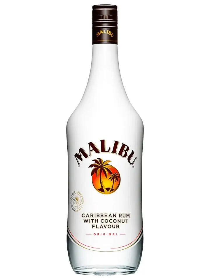 Malibu Caribbean Rum With Coconut Liqueur 1l