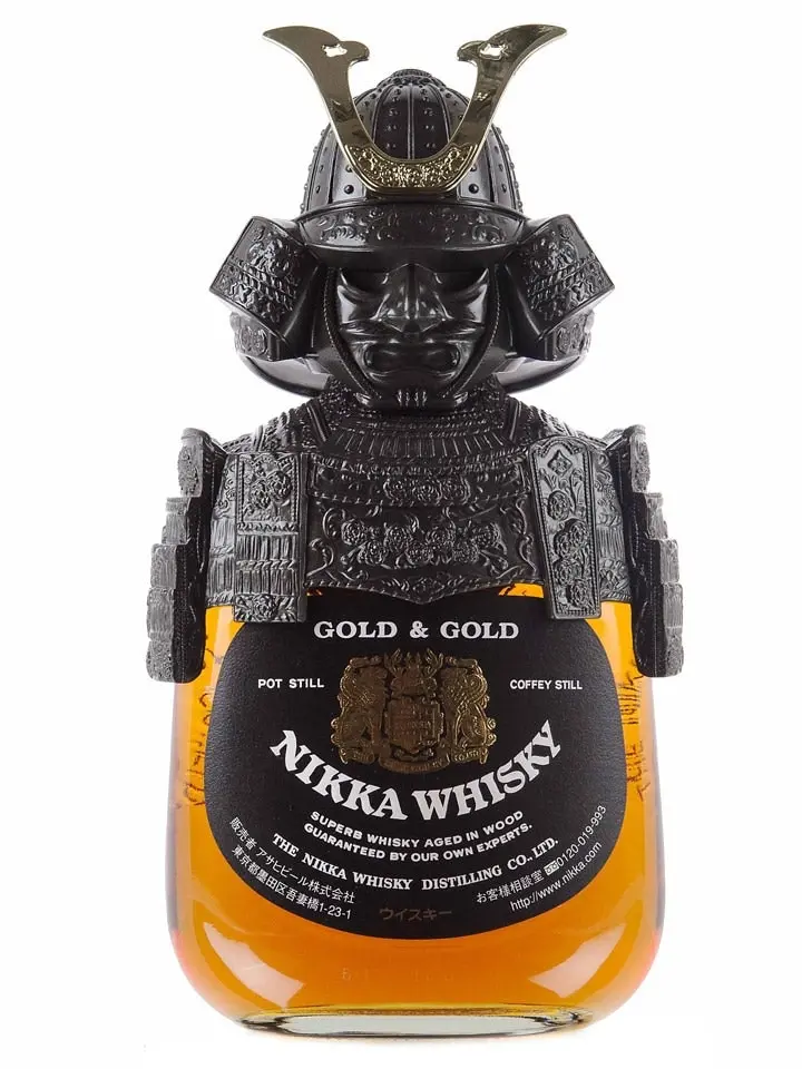 Nikka Gold & Gold Samurai Limited Edition Japanese Whisky 750ml