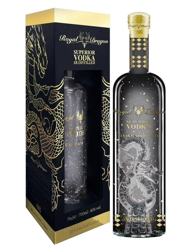 Royal Dragon Imperial With Gift Box Superior Vodka 700ml