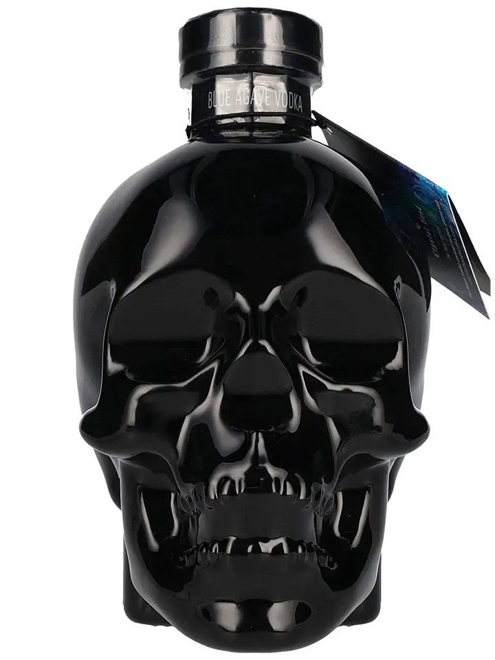 Crystal Head Skull Decanter Onyx Limited Edition Blue Agave Vodka 700ml