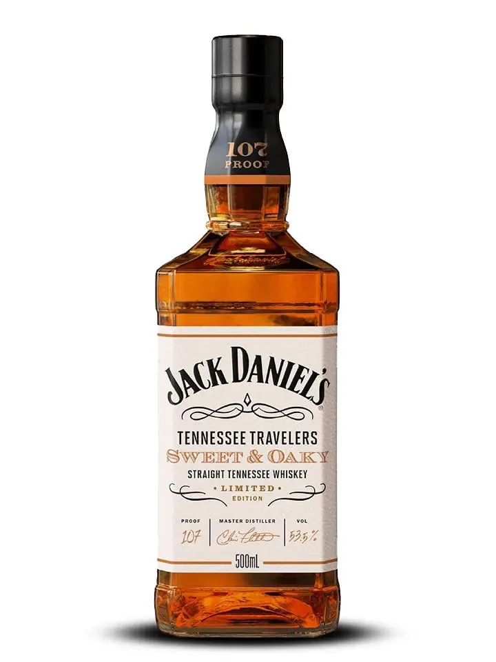 Jack Daniels Jack Daniel's Tennessee Travelers Sweet & Oaky Limited Edition Tennessee Whiskey 500ml