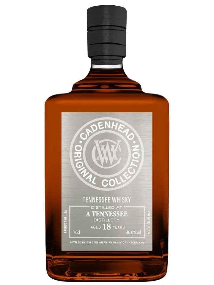 Cadenhead Original Collection 18 Year Old Tennessee Distillery American Whisky 700mL