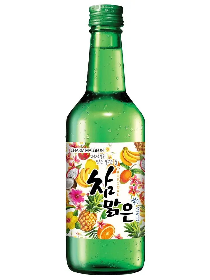 Charm Malgeun Vivid Tropical Flavoured Soju 360ml