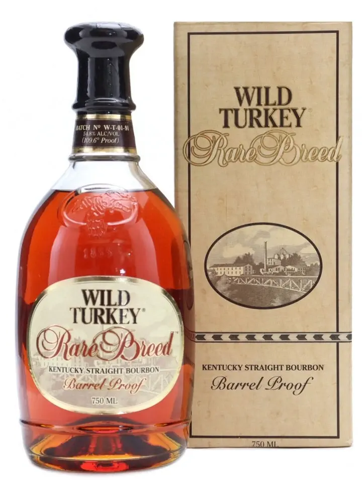 Wild Turkey Rare Breed Barrel Proof W-t-01-97 Kentucky Straight Bourbon Whiskey 750ml