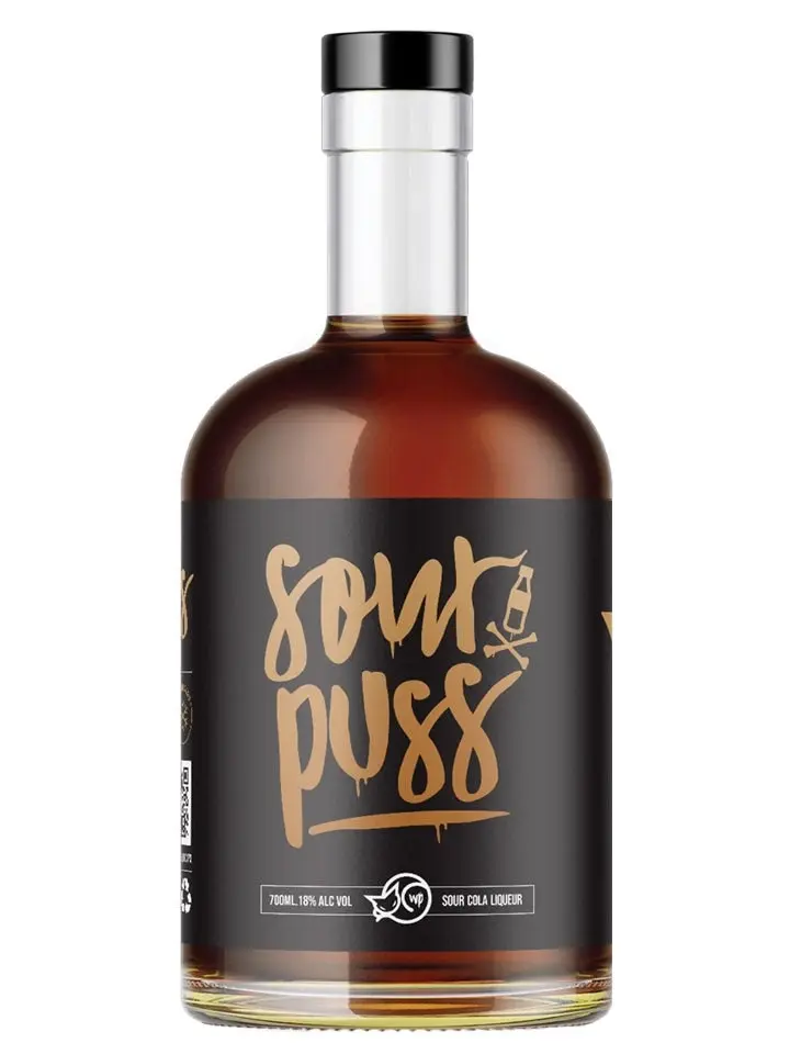 Wet Pussy Sour Puss Sour Cola Blended Liqueur 700ml