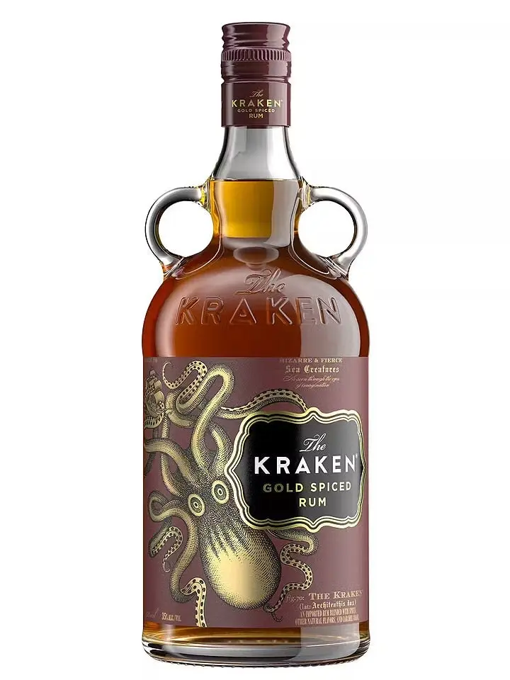 The Kraken Kraken Gold Spiced Rum 1l