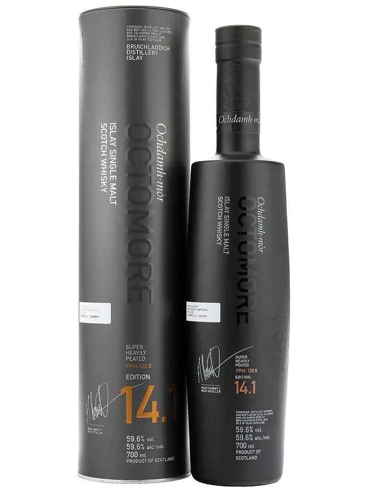 Bruichladdich Octomore 14.1 Islay Single Malt Scotch Whisky 700ml