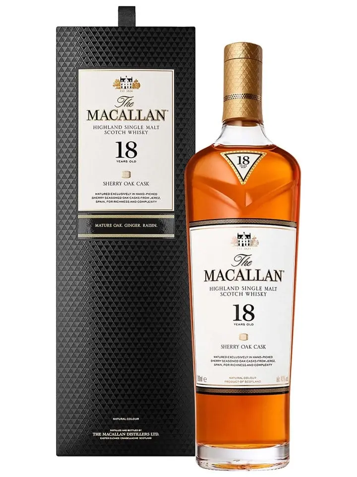 The Macallan 18 Year Old Sherry Oak 2023 Release Single Malt Scotch Whisky 700ml