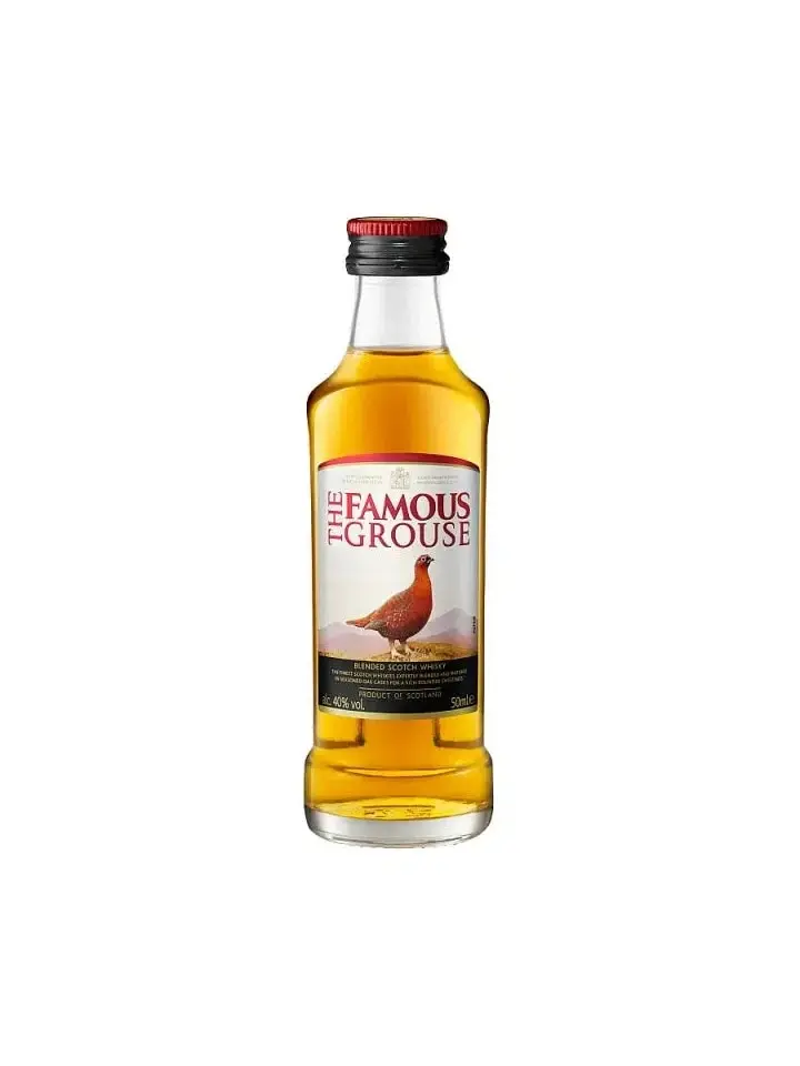 The Famous Grouse Blended Scotch Whisky Glass Miniature 50ml