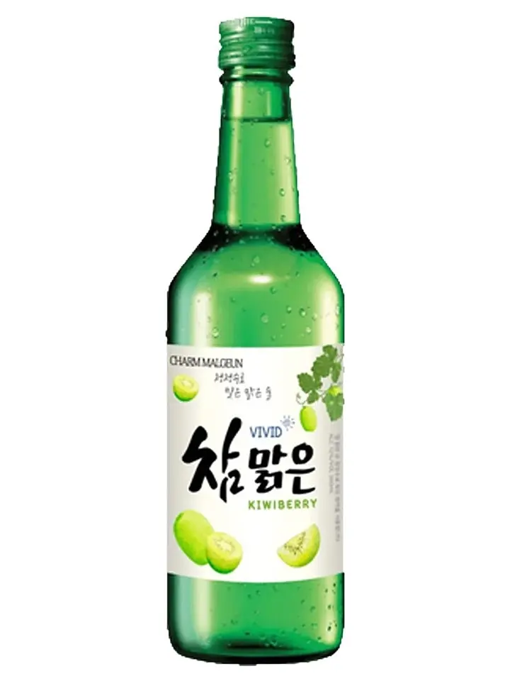 Charm Malgeun Vivid Kiwiberry Flavoured Soju 360ml