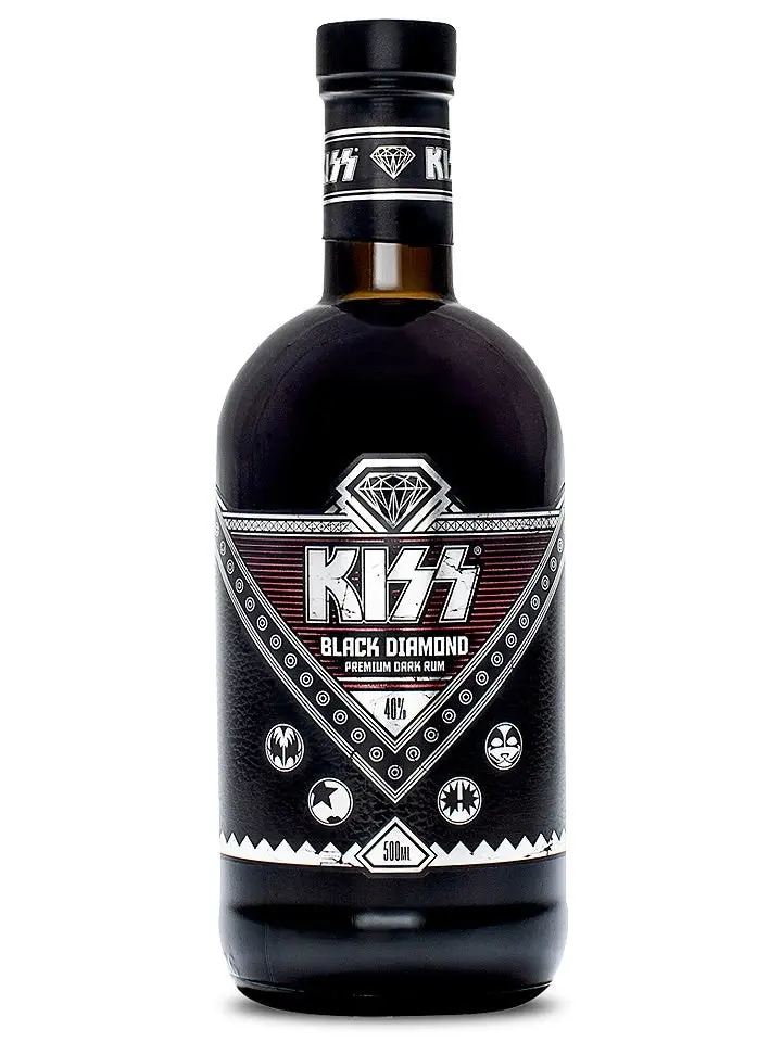 Kiss Black Diamond Premium Dark Rum 500ml