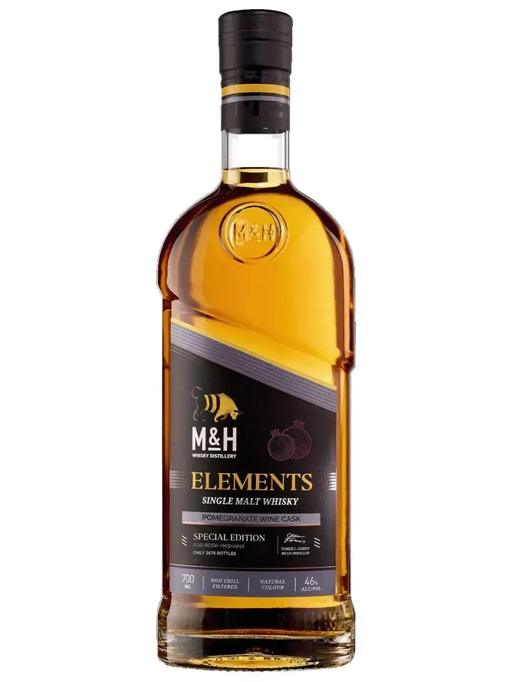 Milk & Honey Elements Pomegranate Wine Cask Single Malt Israeli Whisky 700ml