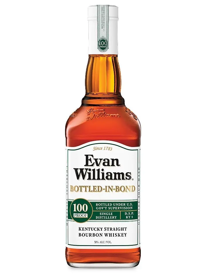 Evan Williams Bottled In Bond 100 Proof Kentucky Straight Bourbon Whiskey 700ml