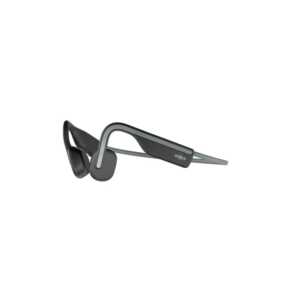 SHOKZ OpenMove Bone Conduction Sports Music Open-Ear Bluetooth Headphones Grey