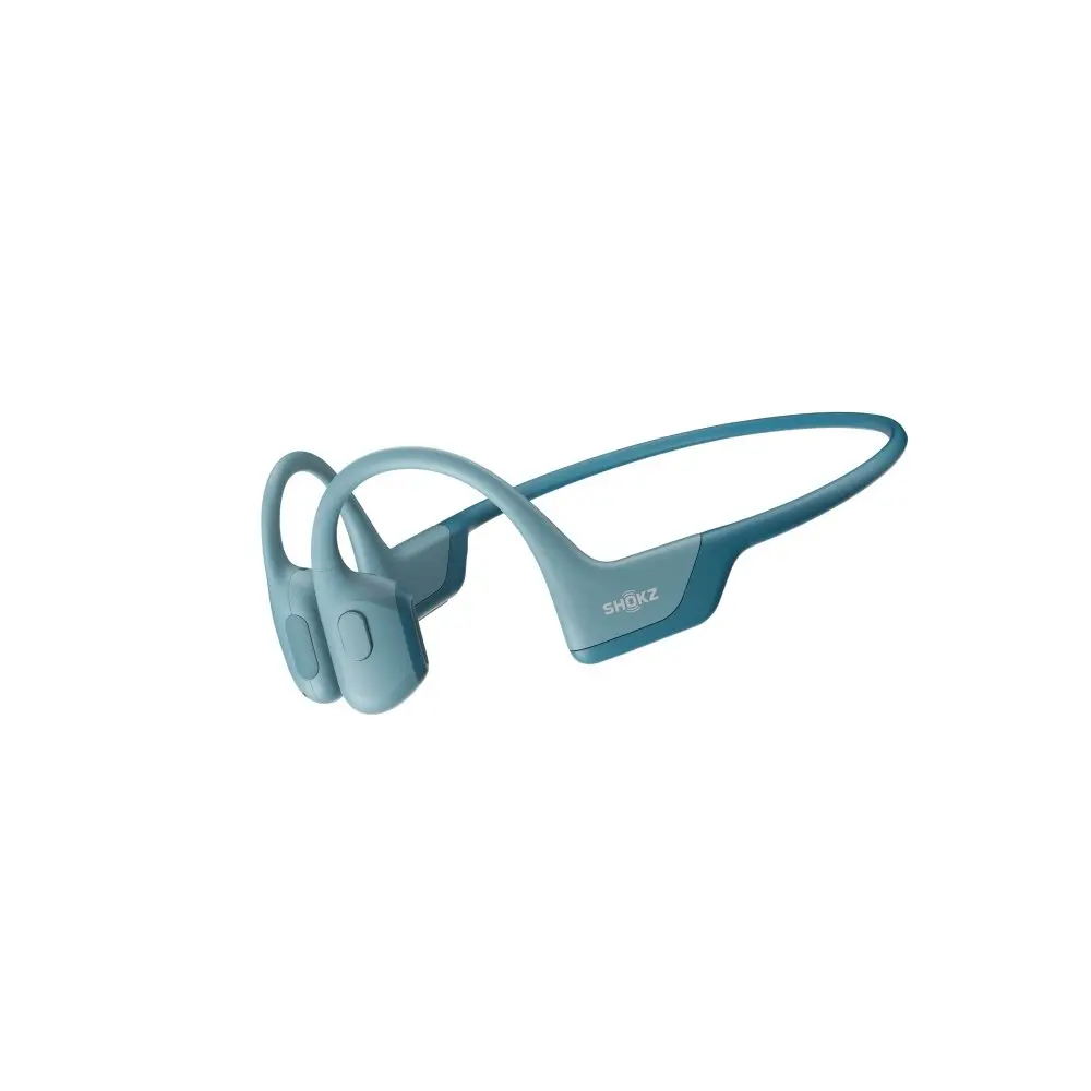 SHOKZ OpenRun Pro Bone Conduction Open-Ear Sports Bluetooth Headphones Blue