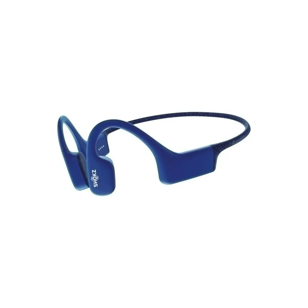 SHOKZ OpenSwim Bone Conduction Swimming MP3 Player Bluetooth Headphone Blue