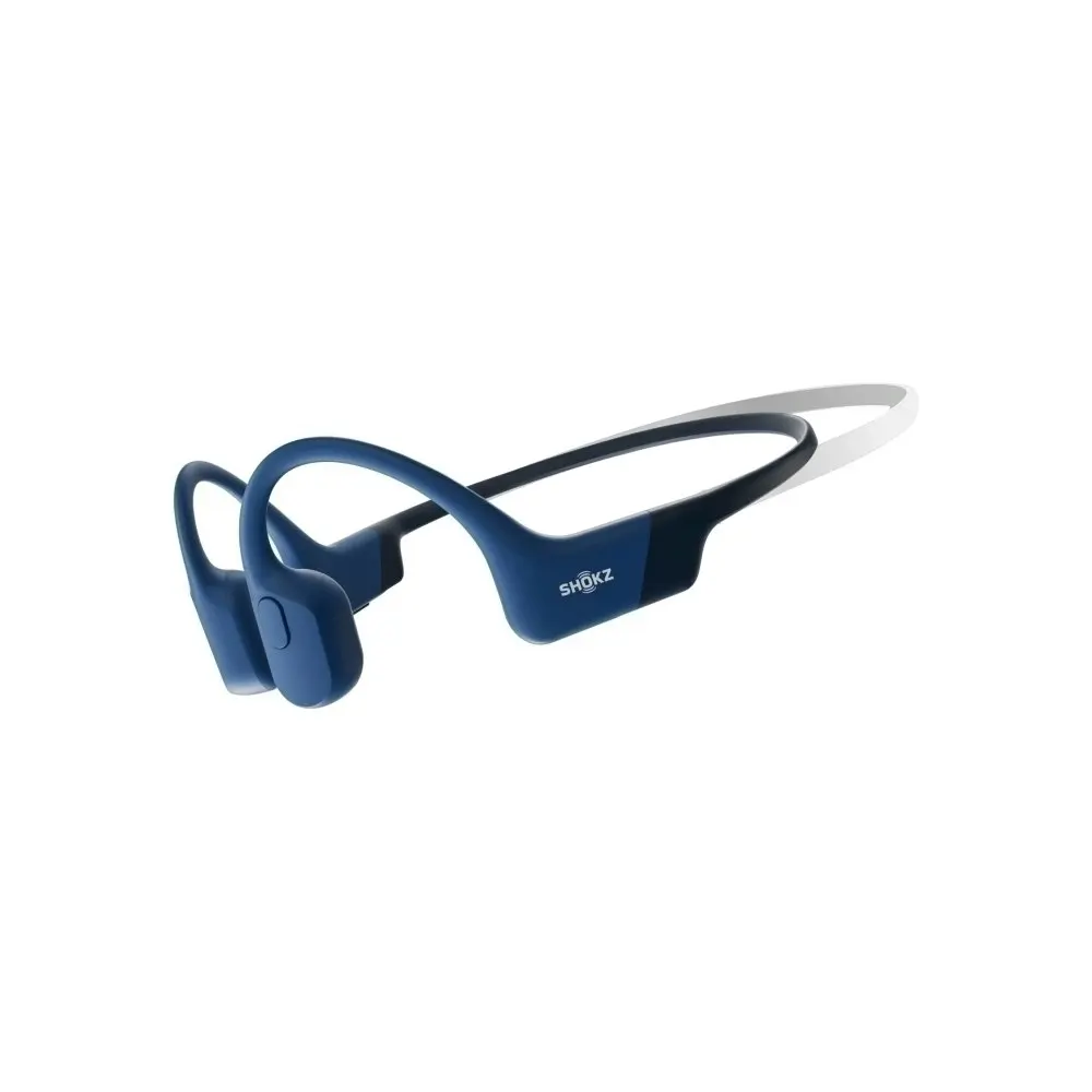 SHOKZ OpenRun MINI Bone Conduction Sports/Running Bluetooth Headphones Blue